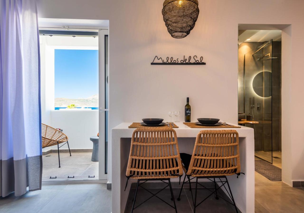 Milos Del Sol Studios Adamantas  Exteriér fotografie